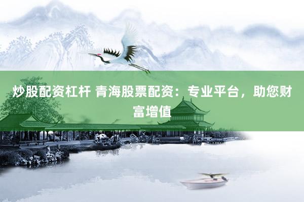 炒股配资杠杆 青海股票配资：专业平台，助您财富增值
