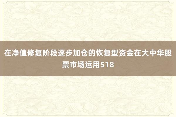 在净值修复阶段逐步加仓的恢复型资金在大中华股票市场运用518